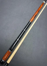 Universal THK Pool Cue – Exotic Rosewood & Black Gloss, 12.5mm Maple Shaft