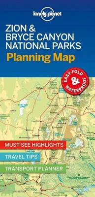 Lonely Planet | Lonely Planet Zion & Bryce Canyon National Parks Planning Map