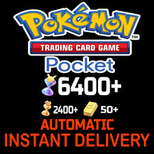[INSTANT] Pokemon TCG Pocket 6400 Pack Hourgl...