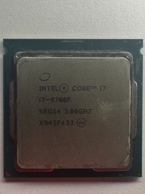 Intel CPU Core i7-9700F 3.00GHz 12M 8-Core LGA1151 65W Socket SRG14