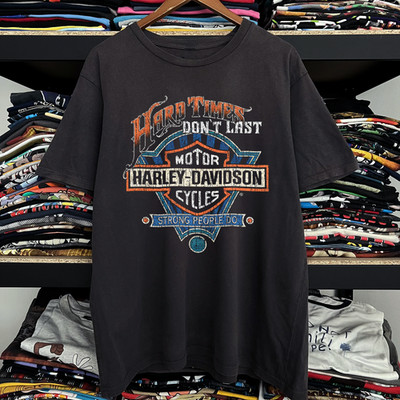 HD Hard Times Rare T-Shirt Black S