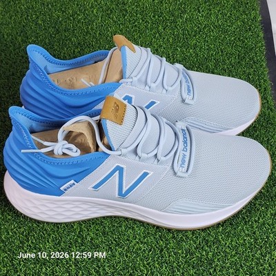 New Balance Men's Fresh Foam Roav Shoes Grey Carolina Blue Size 12 D New Box