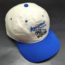 KEYSTONE CONCRETE hat white blue adjustable snapback cap