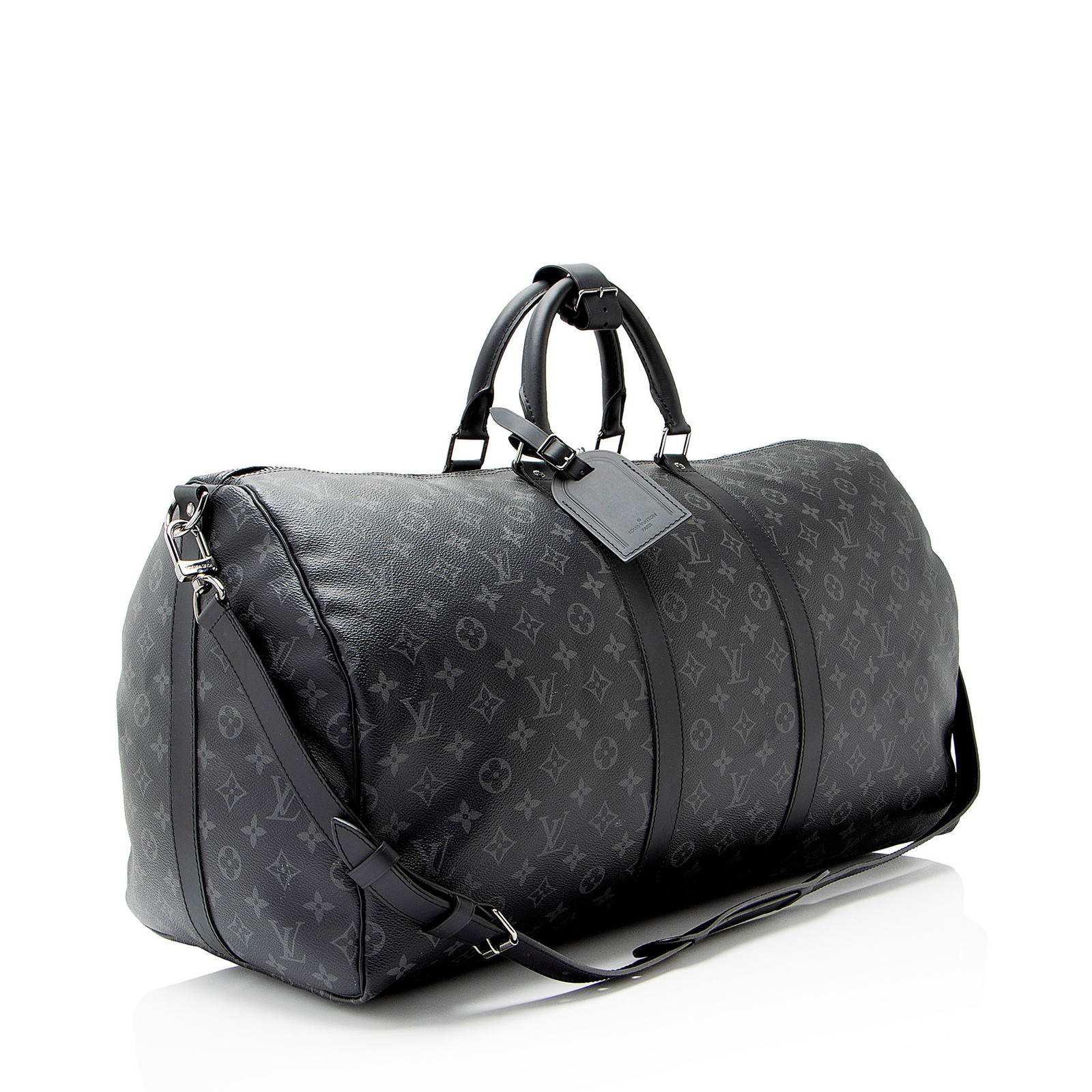 Louis Vuitton Monogram Eclipse Keepall Bandoulier… - image 2
