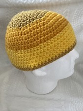 Adult Handmade Crochet Skull Cap Kufi