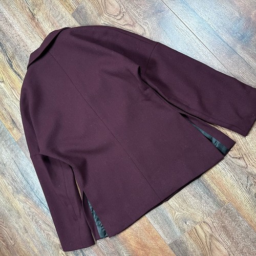 Jil sander Women‘s Wool Set Blazer & Skirt Burgundy Size 40 (US 8 ) Schurwolle - Picture 11 of 24