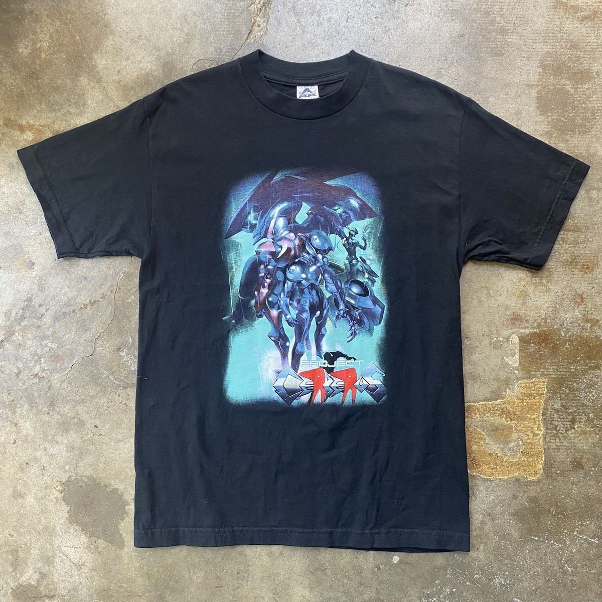 Vintage Project Cerberus Playstation PSP Video Game Promo Tee 