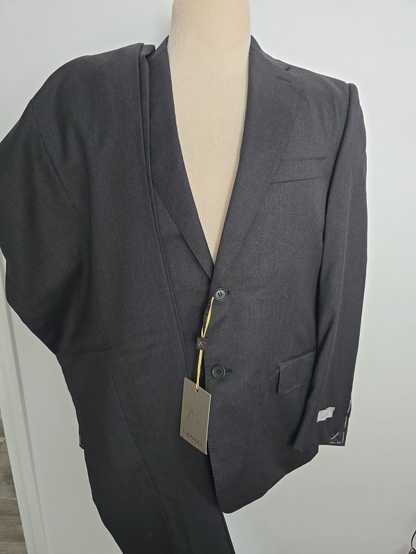 CANALI MADE IN ITALY NEW Men's Modern fit 2 Piece Suit 42  / 36 Waist 
