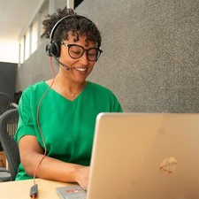 Image of POLY Blackwire 8225 Stereo Microsoft Teams Certified USB-C Headset +USB-C/A Adap