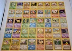 Vintage Pokemon Card Lot - 66 Cards - Base Set