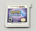 Pokemon Moon Video Game ~~Nintendo 3DS ~~ Authentic  ~~ Cart Only Tested & Works