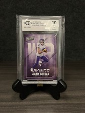 2018 Panini #34 Adam Thielen MJH Exclusive Graded BCCG 10