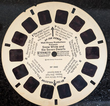 Vintage Walt Disney Productions Snow White and The Seven Dwarfs View Master Reel