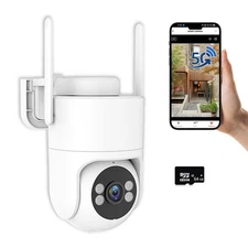 6MP TUYA Outdoor Security Camera 2.4G/5G WiFi Pan-Tilt Night Vision Alarm