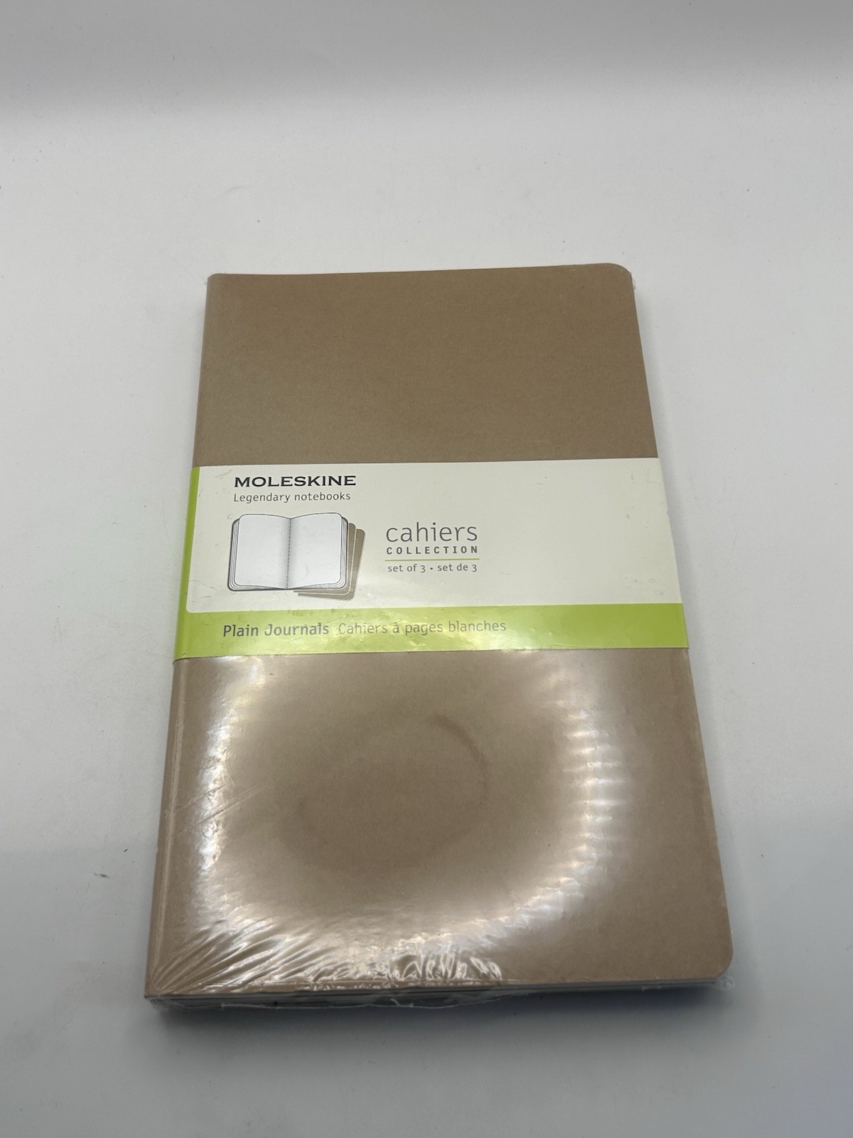 Moleskine Plain Cahier L - Kraft Cover (3 Set) by  Moleskine - 9788883705007