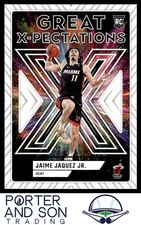 Jaime Jaquez Jr. RC Great X-Pectations 2023-24 Donruss #13 Miami Heat Basketball