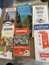 Lot cartes de voyage et de tourisme vintage Tennessee