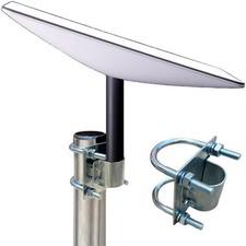 Pole Mount Adapter Fixing Holder Antenna Mast Clamp Bracket for Starlink Dish