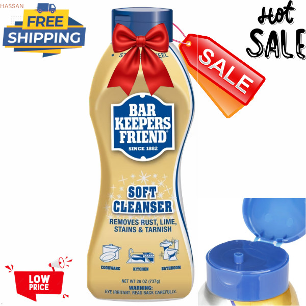 BAR KEEPERS FRIEND Soft Cleanser Liquid All-Purpose Cleaner - 26 oz