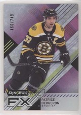 2021-22 Upper Deck Synergy Synergy FX 466/749 Patrice Bergeron #FX-PB 12g7