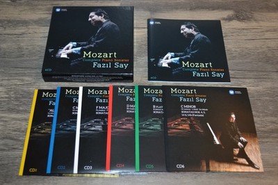 FAZIL SAY MOZART COMPLETE PIANO SONATAS 6 CD BOX SET