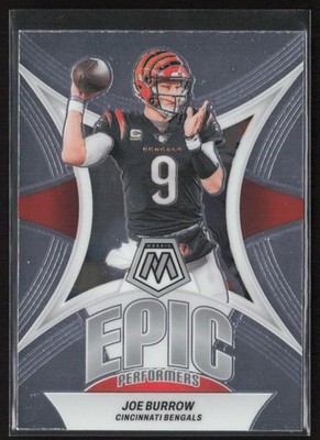 2024 Panini Mosaic Epic Performers Joe Burrow #EP-JB Cincinnati Bengals