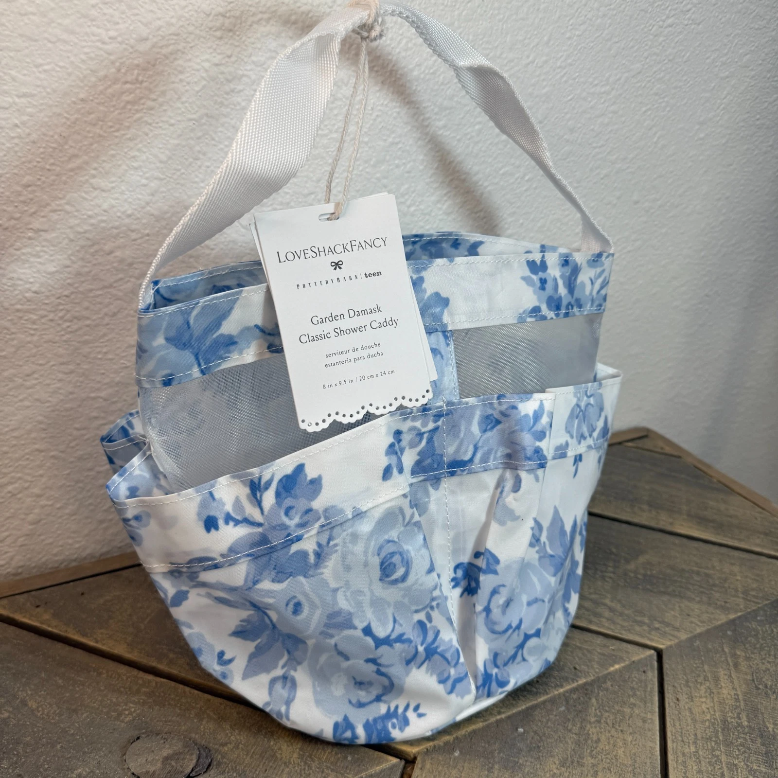 Pottery Barn LoveShackFancy Shower Caddy and Laundry Bag - Thumbnail 2