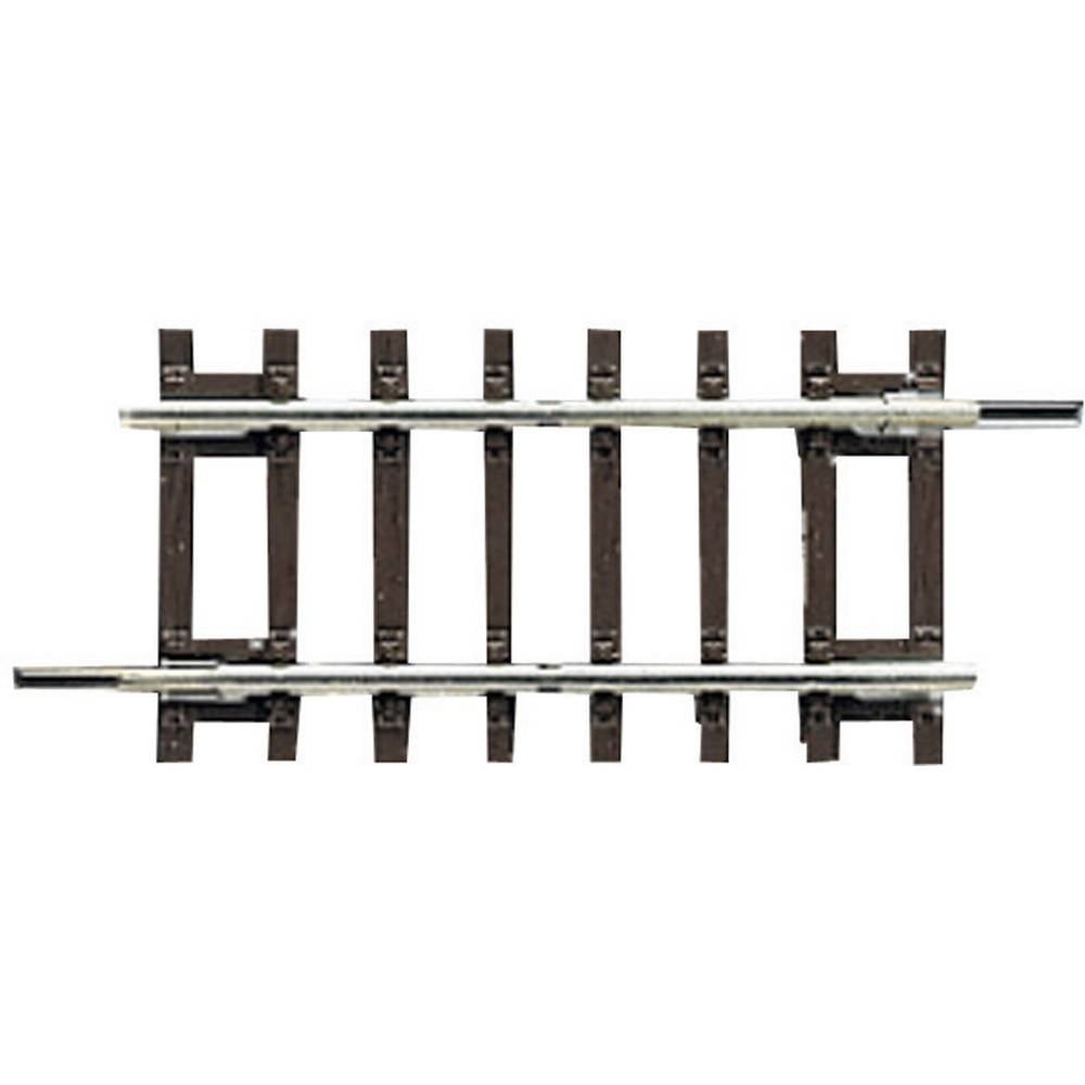 Voie Rocoline Roco 42413 : rail droit 57.5 mm de haute précision en maillechort Code 83