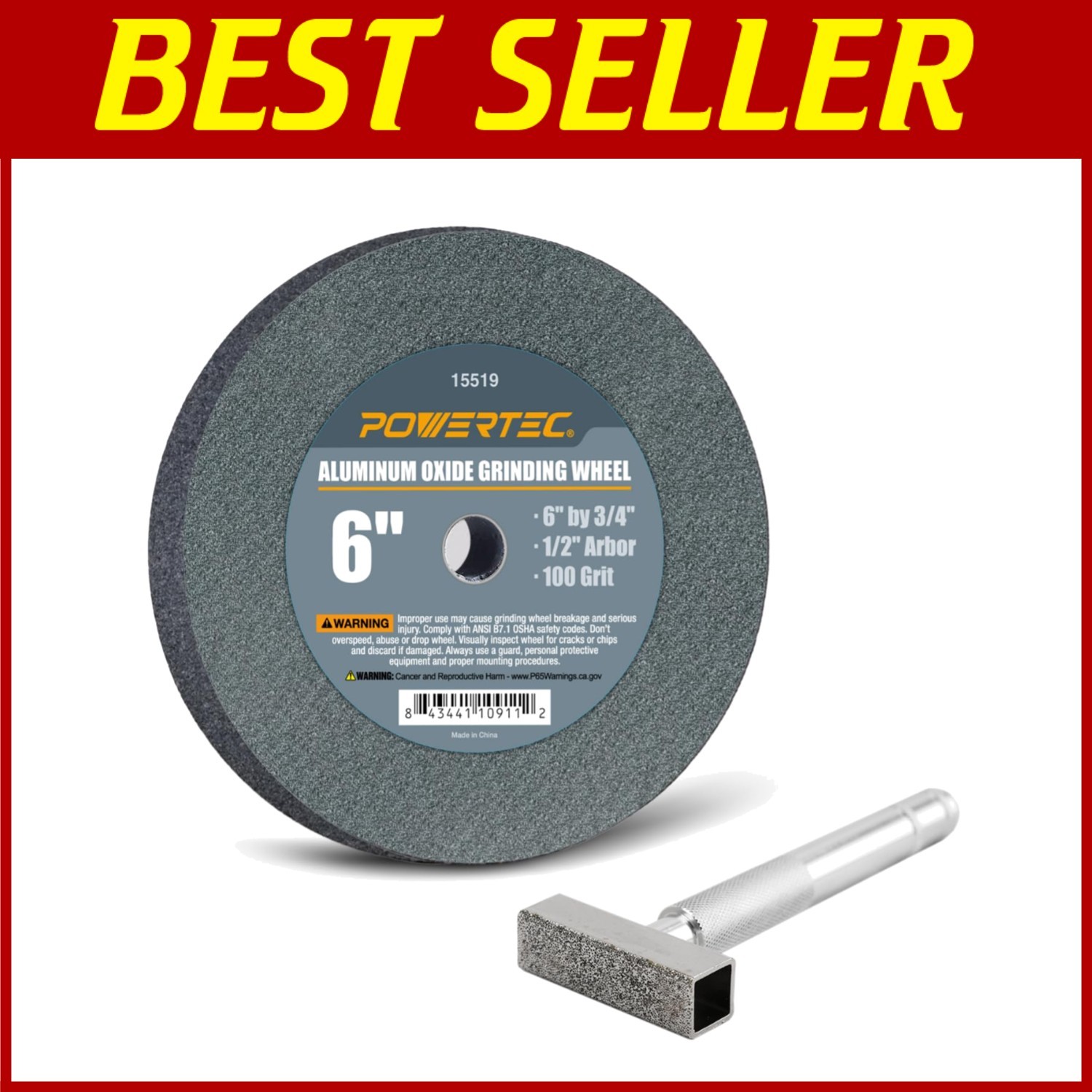 Diamond Dresser 6 Inch High-Performance Grinding Wheel for Sharpening