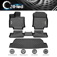 3D Mold Floor Mats Cargo Mat For 2019-2025 Toyota Rav4 Anti-Slip Trunk Liner TPE