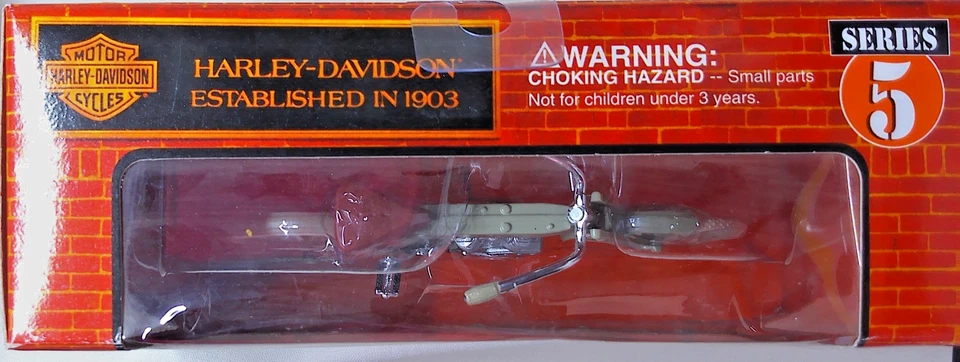 Harley-Davidson Maisto 1909 Twin 5P V-Twin Series 5 1998 - fundido a presión 1:18 nueva en caja Foto 3 de 3