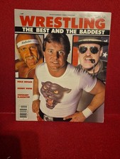 WRESTLING - THE BEST AND THE BADDEST - SEPT 1985 Hulk, Piper, Slaughter MAGAZINE