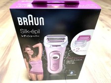 Braun Women's Shaver Silk Epil for body with keratin care Washable Pink LS5160R1