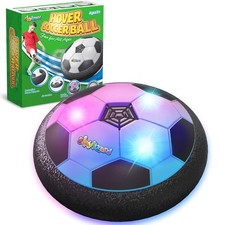ShyLizard Hover Soccer Ball,Boys Toys Gifts for 3 4 5 6 7 Small, Black White