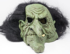 Halloween Mask Witch Troll Vintage 2000 Paper Magic Don Post