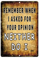 Rogue River Tactical Funny Sarcastic Metal Tin Sign Wall Decor Man Cave Bar R...