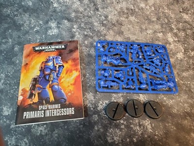 Warhammer 40k Space Marines Primaris Easy to Build Intercessors Kill Team
