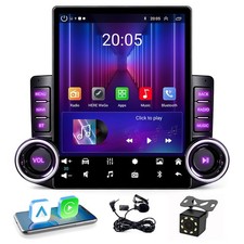 9.7" Android 15 CarPlay 4 64GB Car Stereo Radio 2DIN Head Unit GPS SWC BT WIFI
