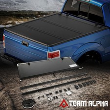 Fits 2004-2014 F150 Lincoln Mark LT 5.5ft Low Profile Tri-Fold Tonneau Cover