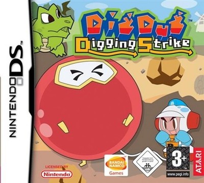 Dig Dug Digging Strike - Nintendo DS Action Abenteuer Puzzle Videospiel
