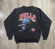 1991 Vintage Salem Chicago Bulls Sweatshirt Made in USA Size Medium
