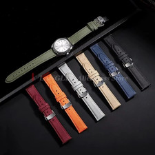 Sailcloth Watch Strap 20mm 22mm Waterproof Quick Release Band Men Women