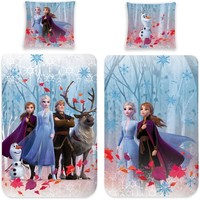 Frozen BettwäSche Die EisköNigin Team | 100% Baumwolle Linon 135X200 Cm 80X80 Cm