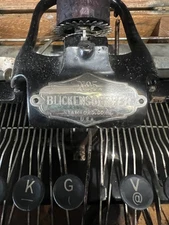 Typewriter, Vintage, Blickensderfer  No 5  in Original Wooden Case