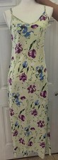 Vintage Slip Dress Y2K 90s Express Sz 9/10 Floral Patchwork Fairy Prom Whimsical