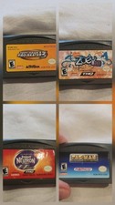 Game Boy Advance 4 Game Lot Pac-Man Collection Jimmy Neutron Tony Hawk Zoey 101