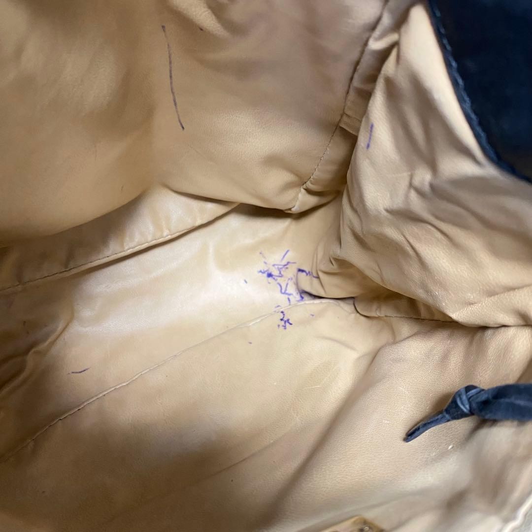 Bottega Veneta Intrecciato shoulder bag black leather Authentic thumbnail 14