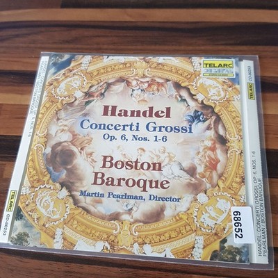 BOSTON BAROQUE gf handel - concerti grossi VG+/EX (CD Album, Klassik, Telarc)