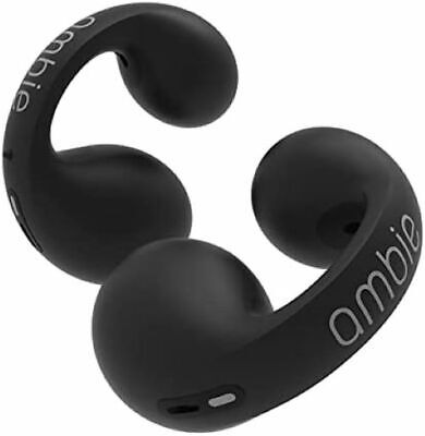 ambie sound earcuffs AM-TW01 BLACK Earphones that do not block your ears |  eBay