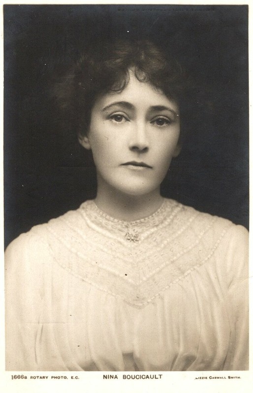 *FIRST PETER PAN: ACTRESS NINA BOUCICAULT RARE ORIGINAL 1904 PHOTO*